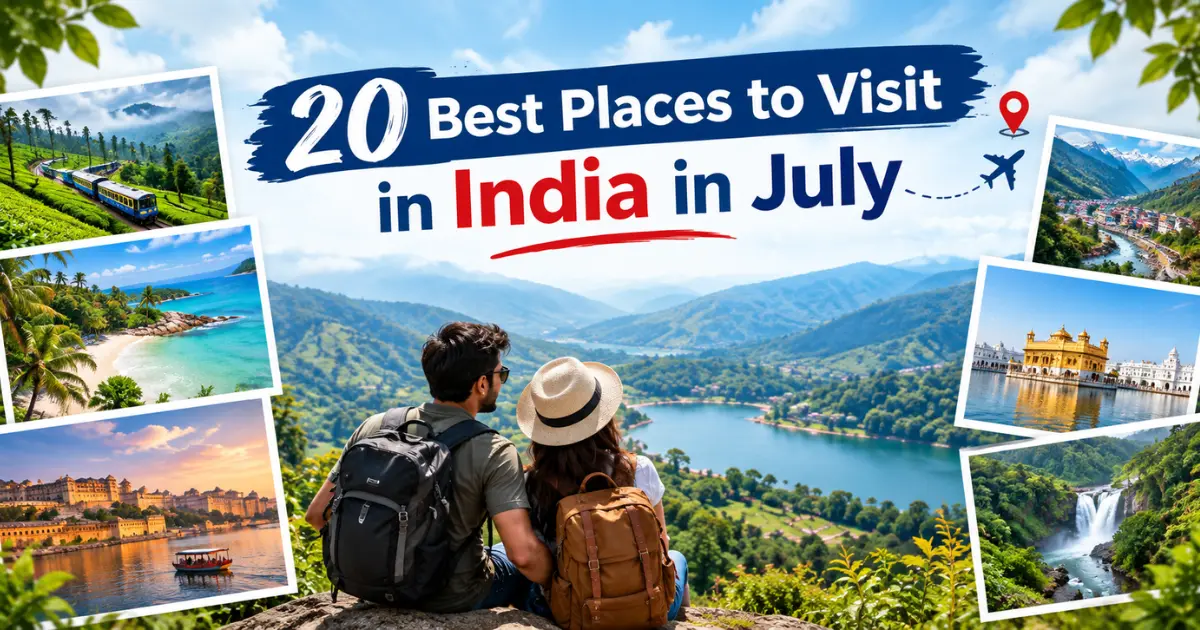 Best Places to Visit in India in July