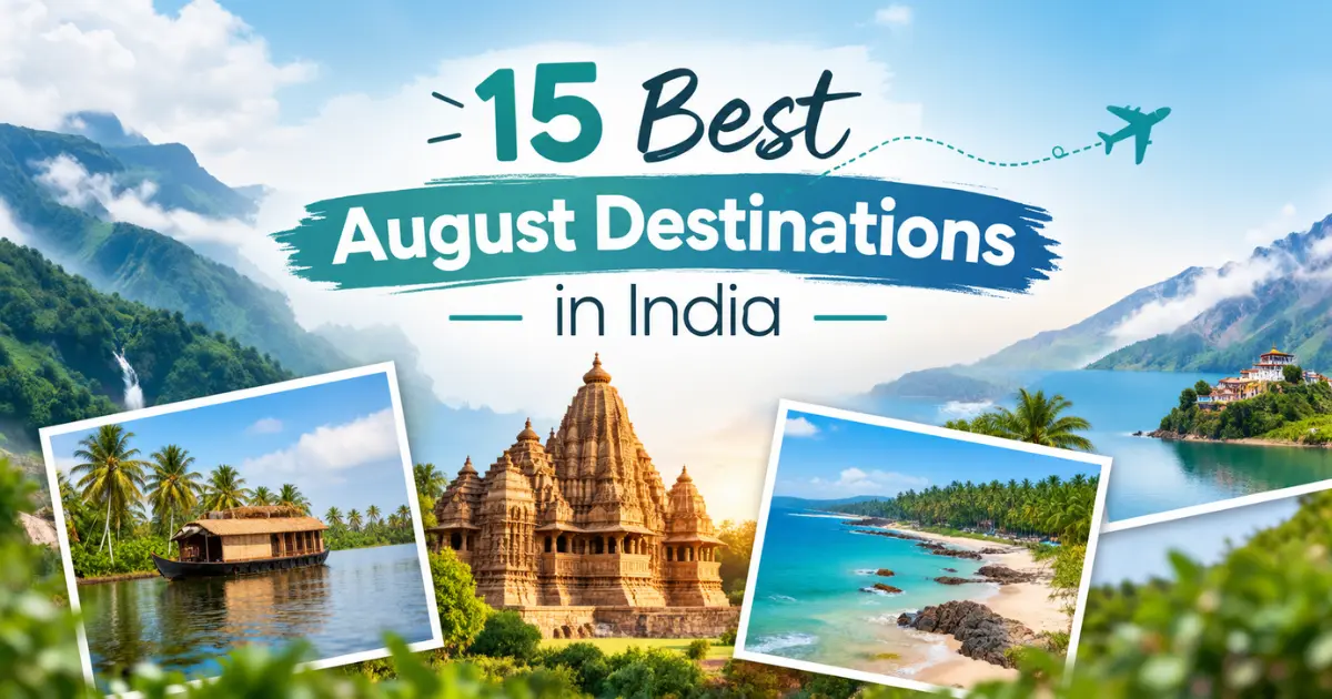 Best August Destinations in India